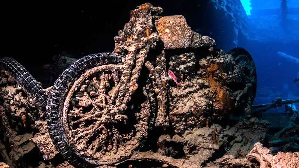 Moto del SS Thistlegorm 