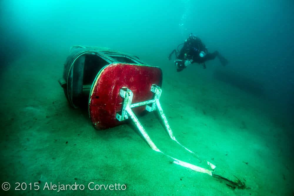 Buceo isla gallina - Bariloche