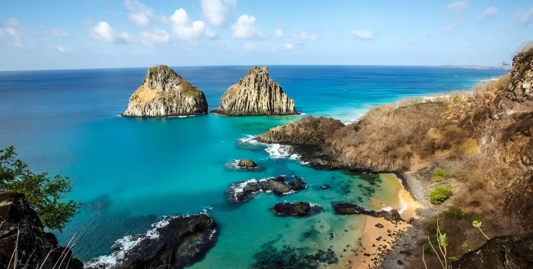 Praia do Leão en Fernando de Noronha