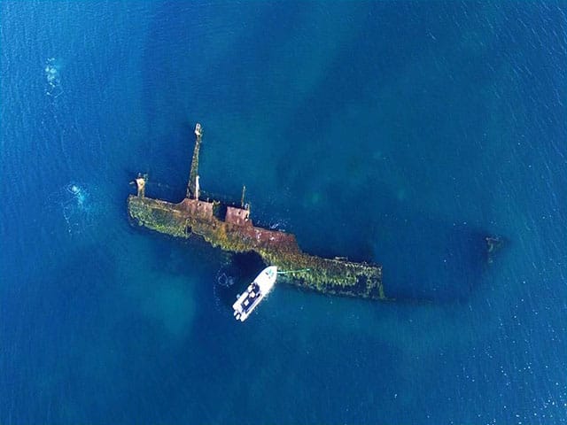 naufragio del Folías En Puerto Madryn