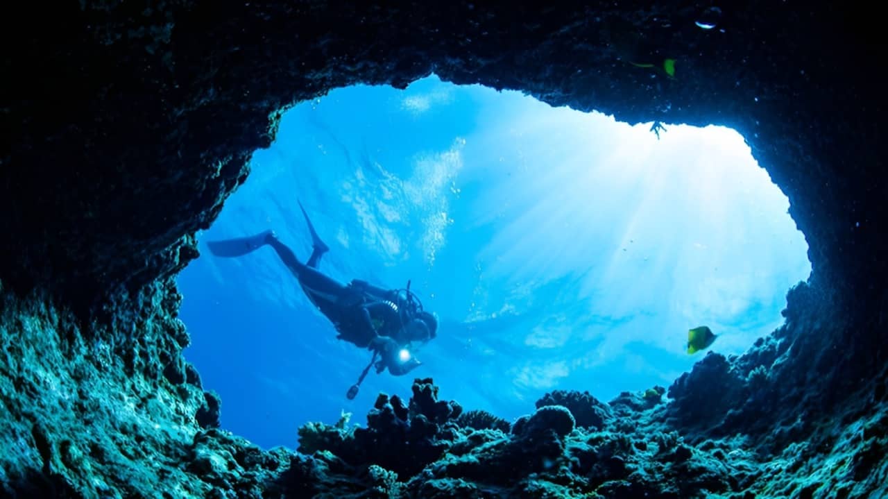 Cueva Azul de Okinawa