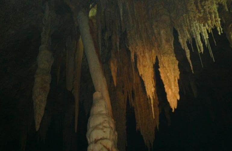 Estalactitas de Chania en Creta