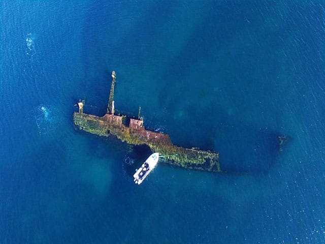 naufragio del Folías En Puerto Madryn